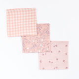 Tutti Bambini Muslin Squares 3pk - Tiny Tails