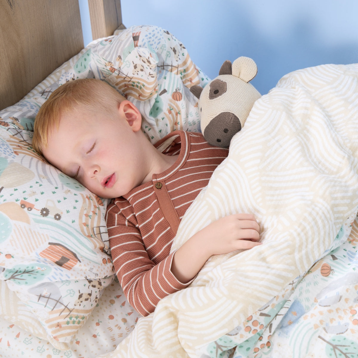 Tutti Bambini Single Duvet Cover & Pillowcase Set - Good Life