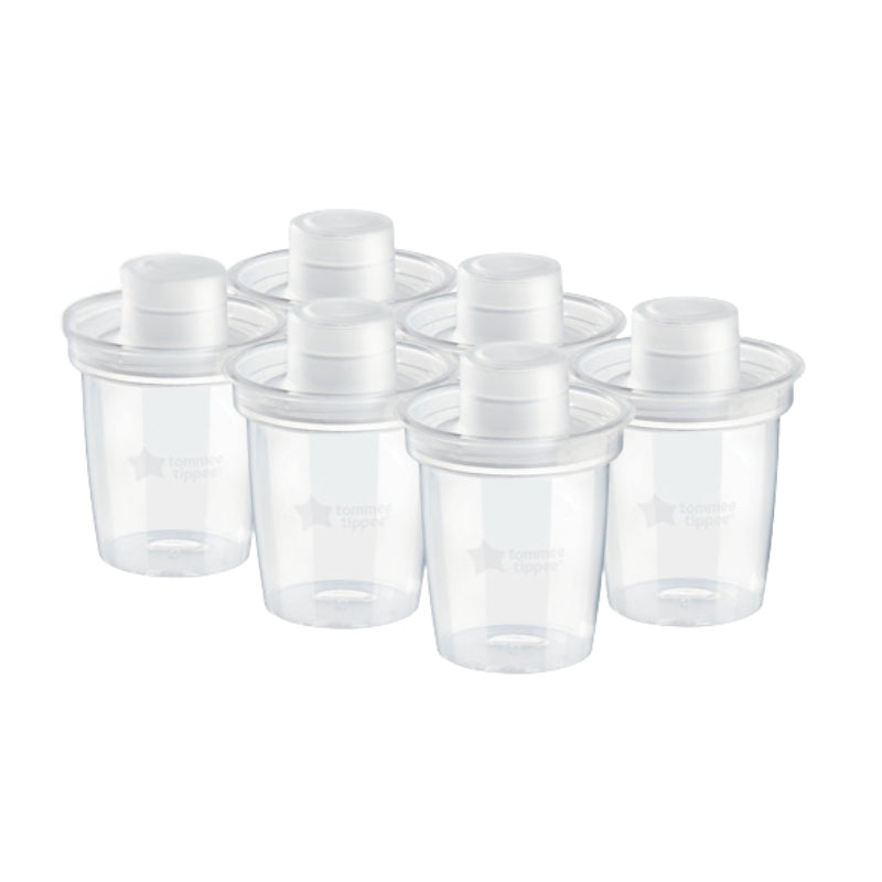 Tommee Tippee Closer to Nature Milk Powder Dispensers 6Pk