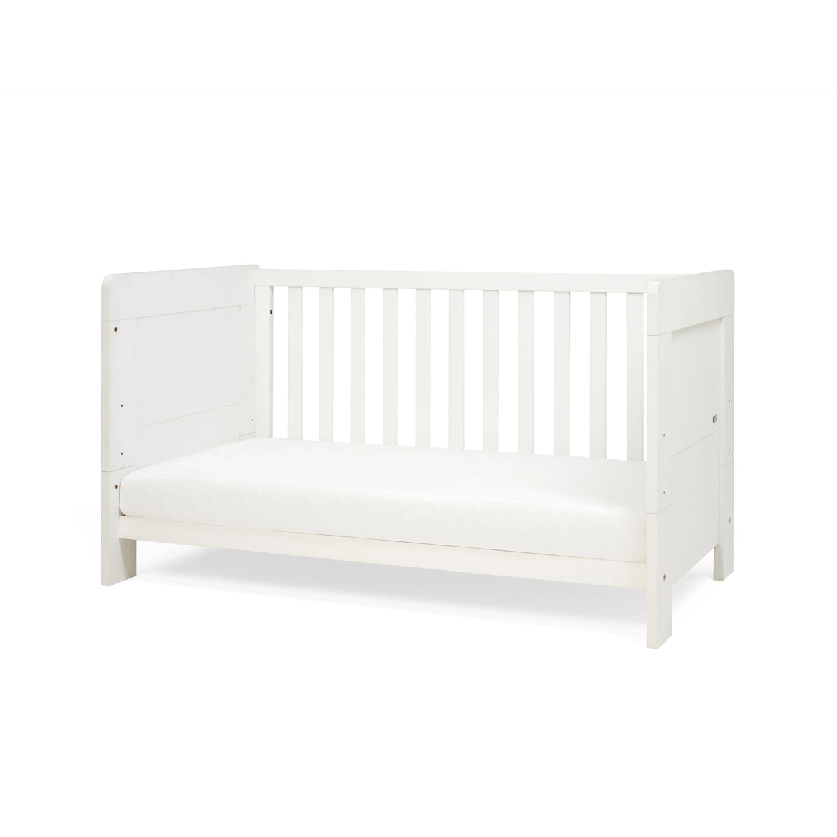 Tutti Bambini Essentials Alba Cot Bed - White