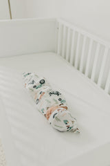 Copper Pearl Knitted Swaddle Blanket Jo