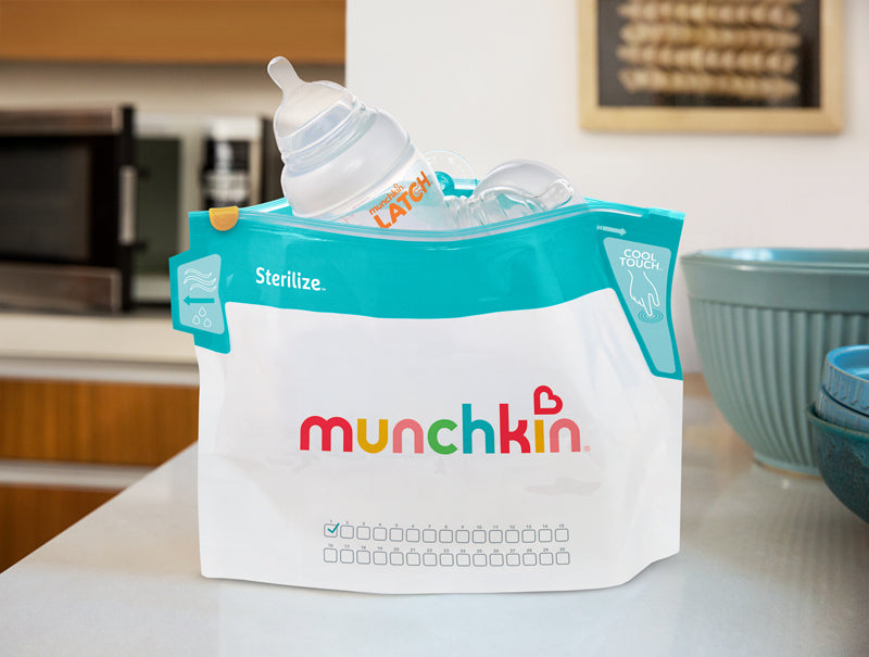 Munchkin Microwave Steriliser Bags 6Pk