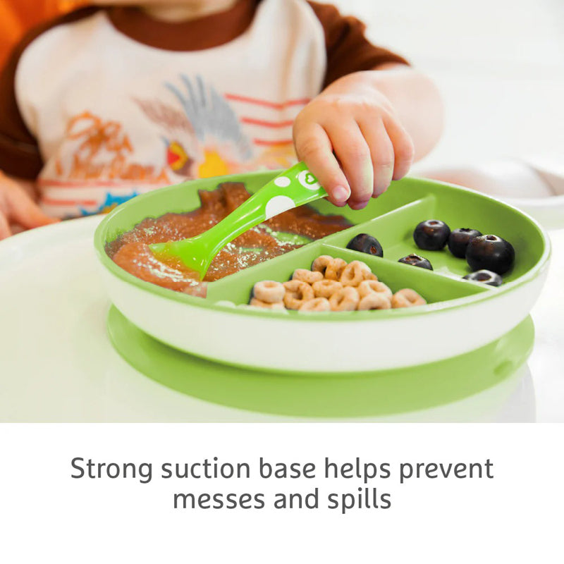 Munchkin Suction Plate Blue 2Pk