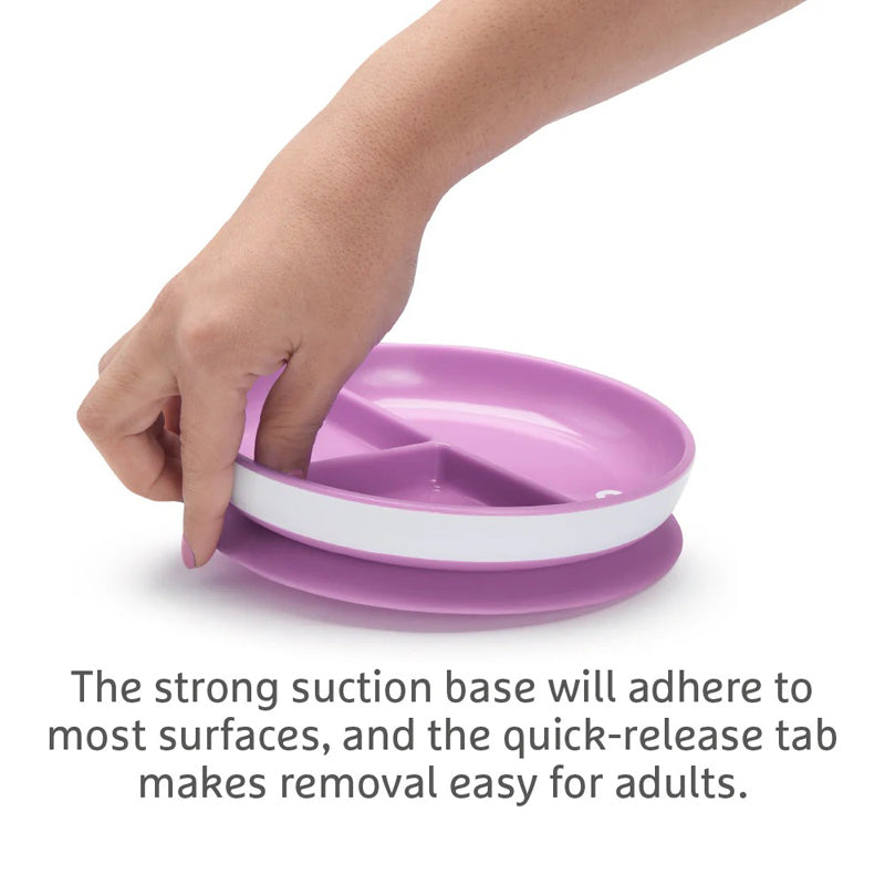 Munchkin Suction Plate Pink 2Pk