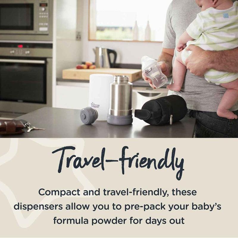 Tommee Tippee Closer to Nature Milk Powder Dispensers 6Pk