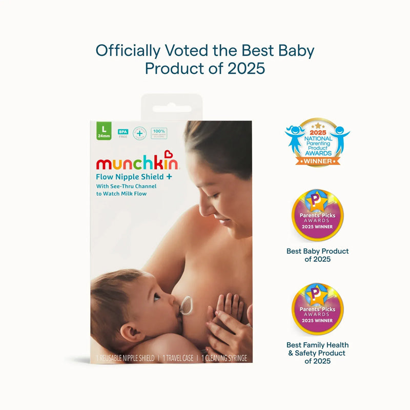 Munchkin Flow Nipple Shield 20mm + Kit