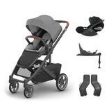 UPPAbaby Cruz V3 Pushchair + Cybex Cloud T & Base - Greyson