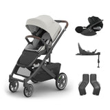 UPPAbaby Cruz V3 Pushchair + Cybex Cloud T & Base - Savannah