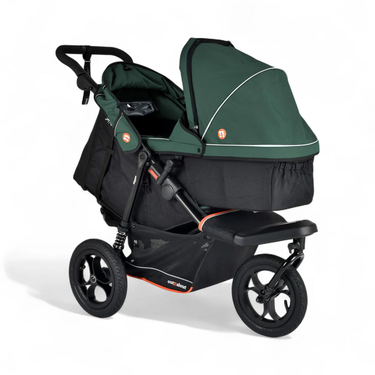 Out n About Nipper V6 Single Pushchair - Summit Black