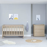 Babymore Veni 2 Piece Room Set - Oak