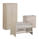 Babymore Veni 3 Piece Room Set - Oak