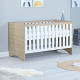 Babymore Veni 3 Piece Room Set - Oak White