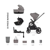 Venicci Claro 2 Luxury 4in1 Tiago Bundle - Fog