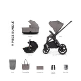 Venicci Claro 2 Comfort 3in1 Tiago Bundle - Fog