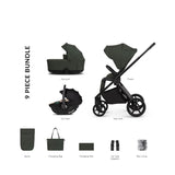 Venicci Claro 2 Comfort 3in1 Tiago Bundle - Forest