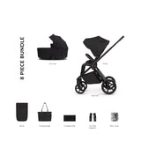 Venicci Claro 2 Essential 2in1 Bundle - Noir
