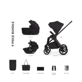Venicci Claro 2 Comfort 3in1 Tiago Bundle - Noir