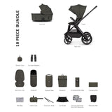 Venicci x Hunter Upline 3 Essential 2in1 Accessory Bundle - Dark Olive