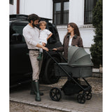 Venicci x Hunter Upline 3 Luxury 4in1 Tiago Car Seat & 360 Base Bundle - Dark Olive