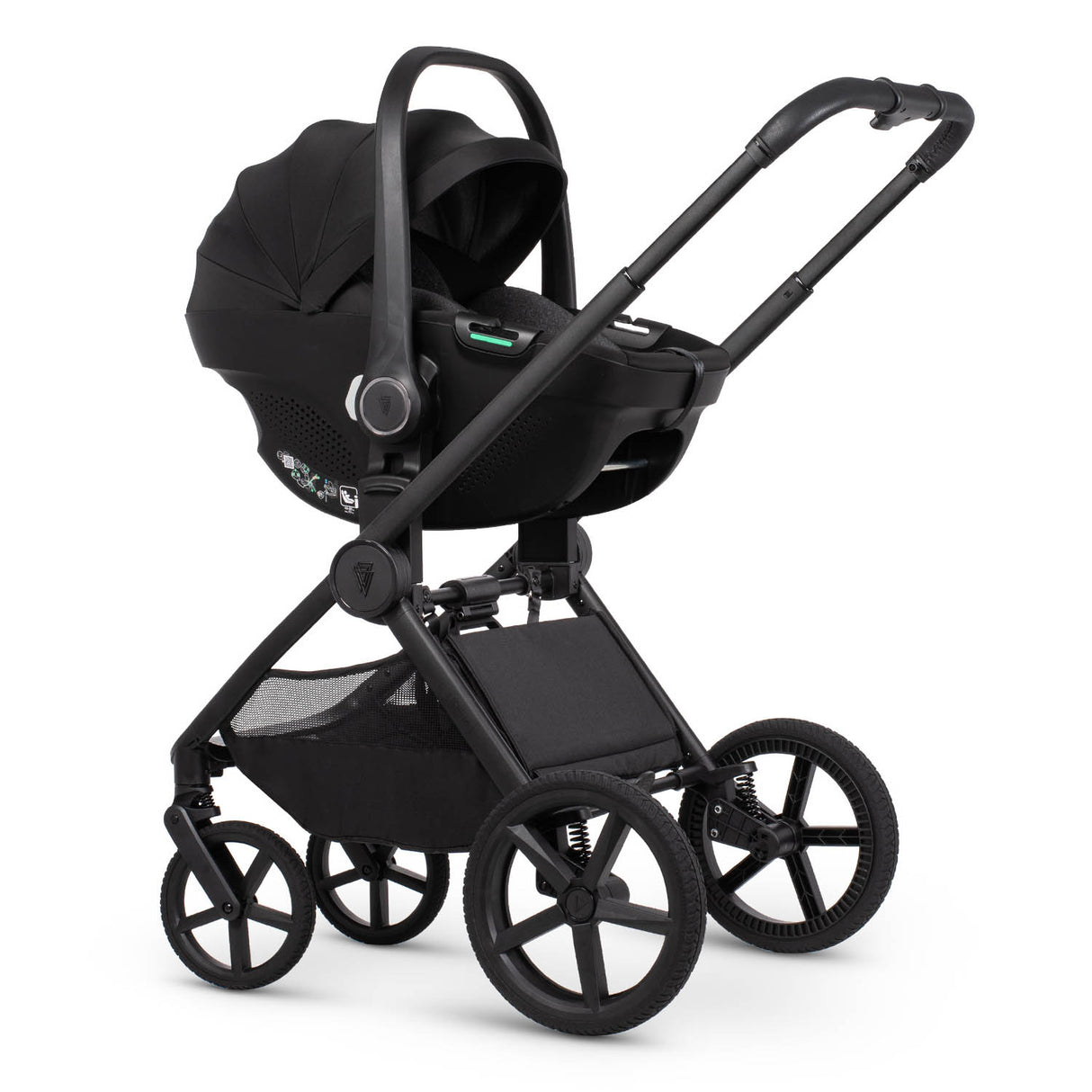 Venicci Upline 3 Comfort 3in1 Tiago Car Seat Bundle - Onyx