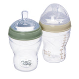 Vital Baby Nurture Breast Like Bottle 240ml 2Pk