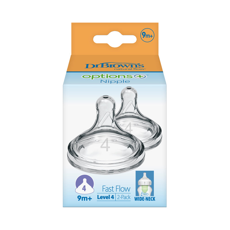 Dr. Brown's Options+ Teat 9m+ 2Pk