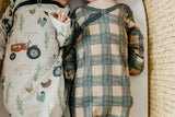 Copper Pearl Newborn Gown Jo