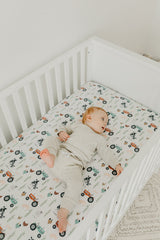 Copper Pearl Premium Elasticised Cot Sheet Jo