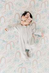 Copper Pearl Premium Elasticised Cot Sheet Whimsy