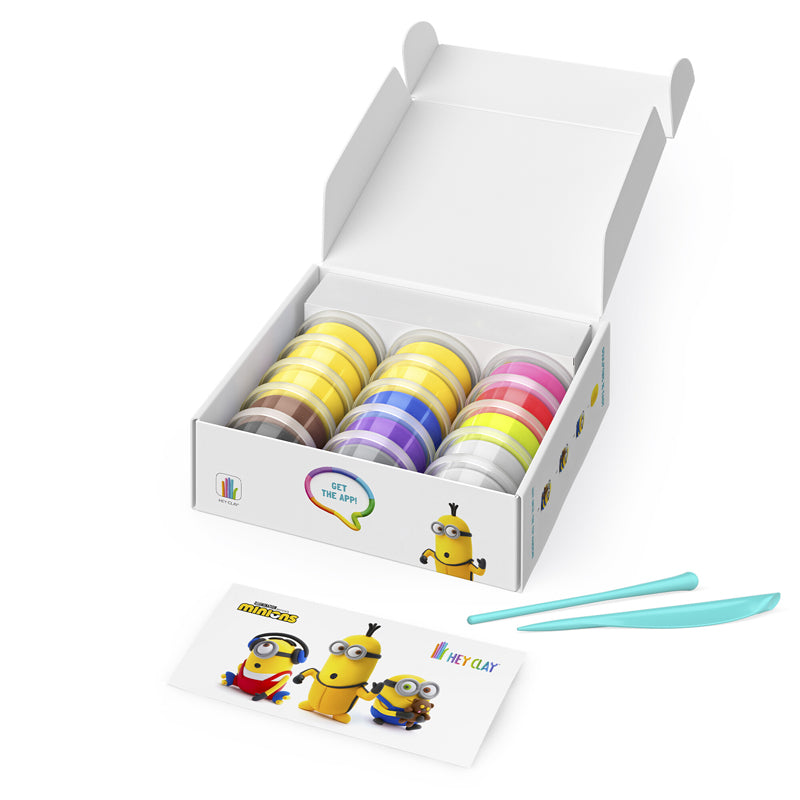 Hey Clay Minions Large 15 Can Set