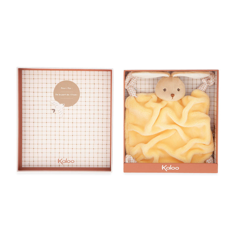 Kaloo Intemporel Doudou Rabbit Yellow