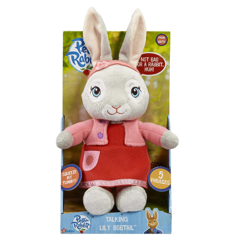 Lily Bobtail Talking Soft Toy