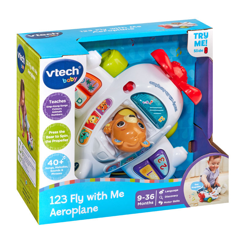 VTech 123 Fly with Me Aeroplane