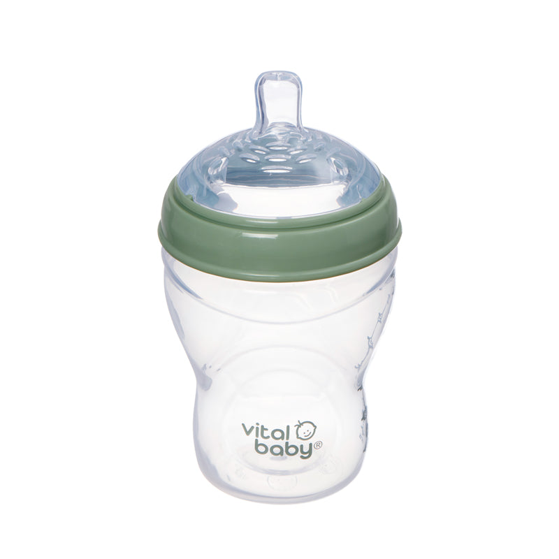 Vital Baby Nurture Breast Like Bottle 240ml 2Pk