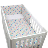 Woody Organic Cotton Toddler 3 Piece All-in-One 4.0 Tog Quilt Bedding Set with Bumper