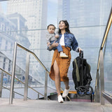 Graco Myavo Quick-folding Lightweight Travel Stroller - Mulberry
