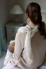 Seashell Large Swaddle Muslin