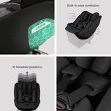 Silver Cross Approach Plus 360 Infant Car Seat - Iconic Black