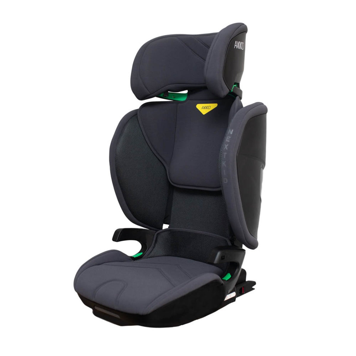 Axkid Nextkid R129 High Back Booster Car Seat - Granite Melange