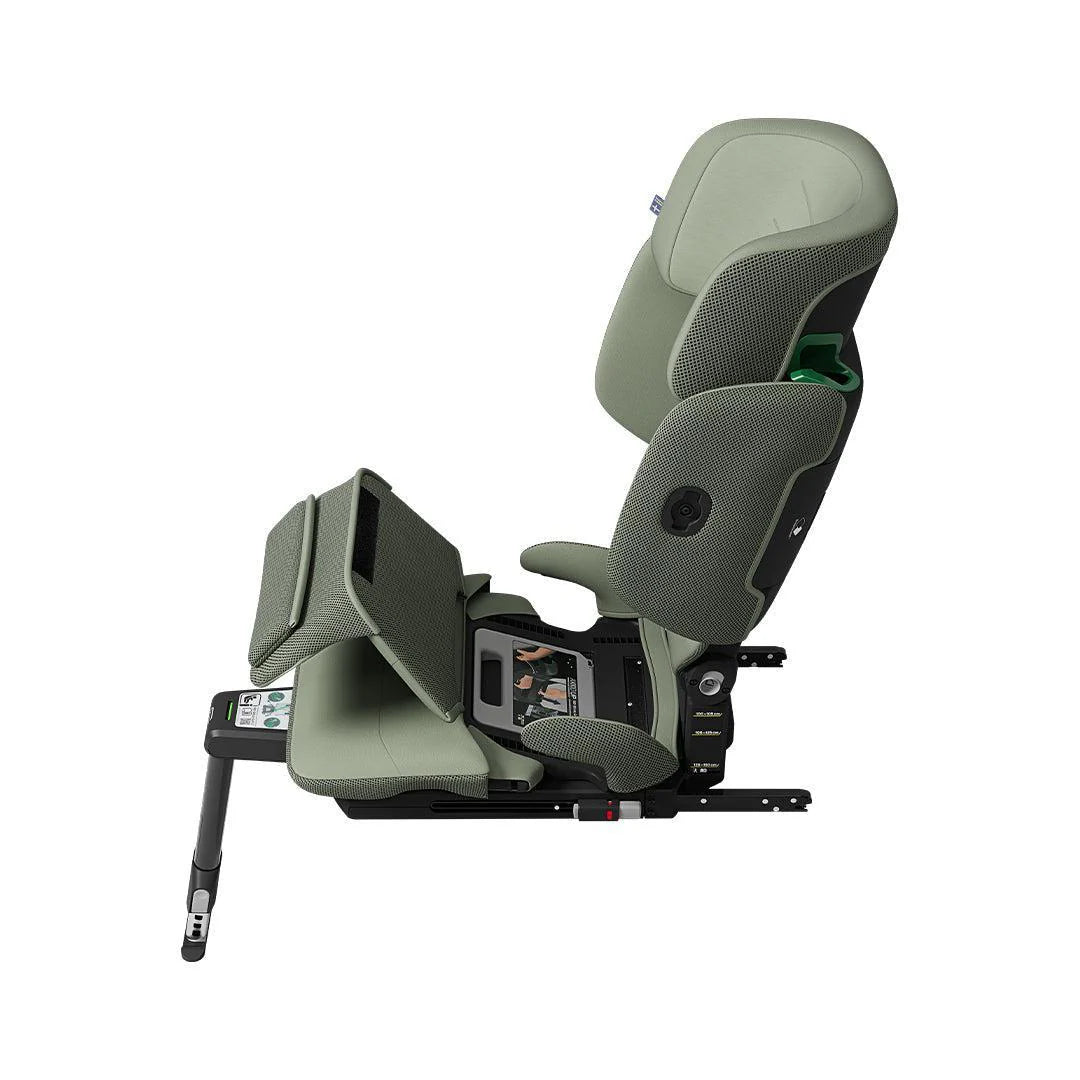 Axkid Up High Back Booster Car Seat - Nordic Bloom Green