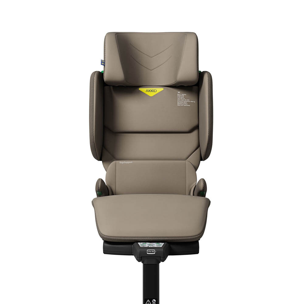 Axkid Up High Back Booster Car Seat - Driftwood Beige