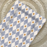 Standard Changing Mat - Blue Harlequin