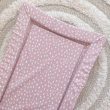 Standard Changing Mat - Dusky Pink Spots Print