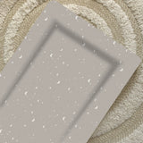 Standard Changing Mat - Grey-green moon and stars Print