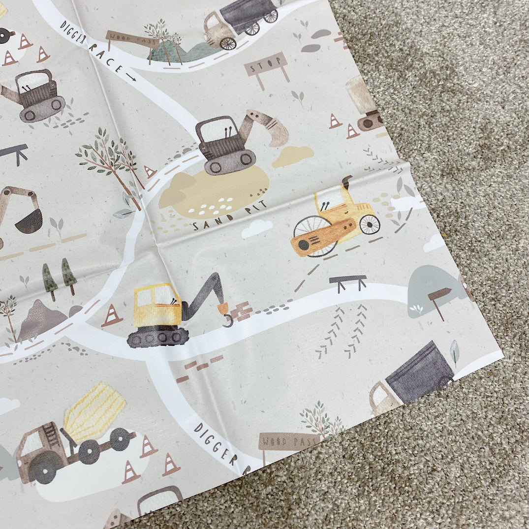 Splash mat - Digger Land Print