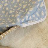 Baby Travel Changing Mats - Ditsy Daisy Sky Blue