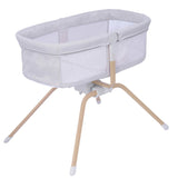 Babymore Air Motion Gliding Crib - Grey