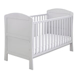 Babymore Aston Drop Side Cot Bed - Grey