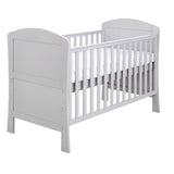Babymore Aston Drop Side Cot Bed - Grey