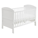 Babymore Aston Drop Side Cot Bed - White